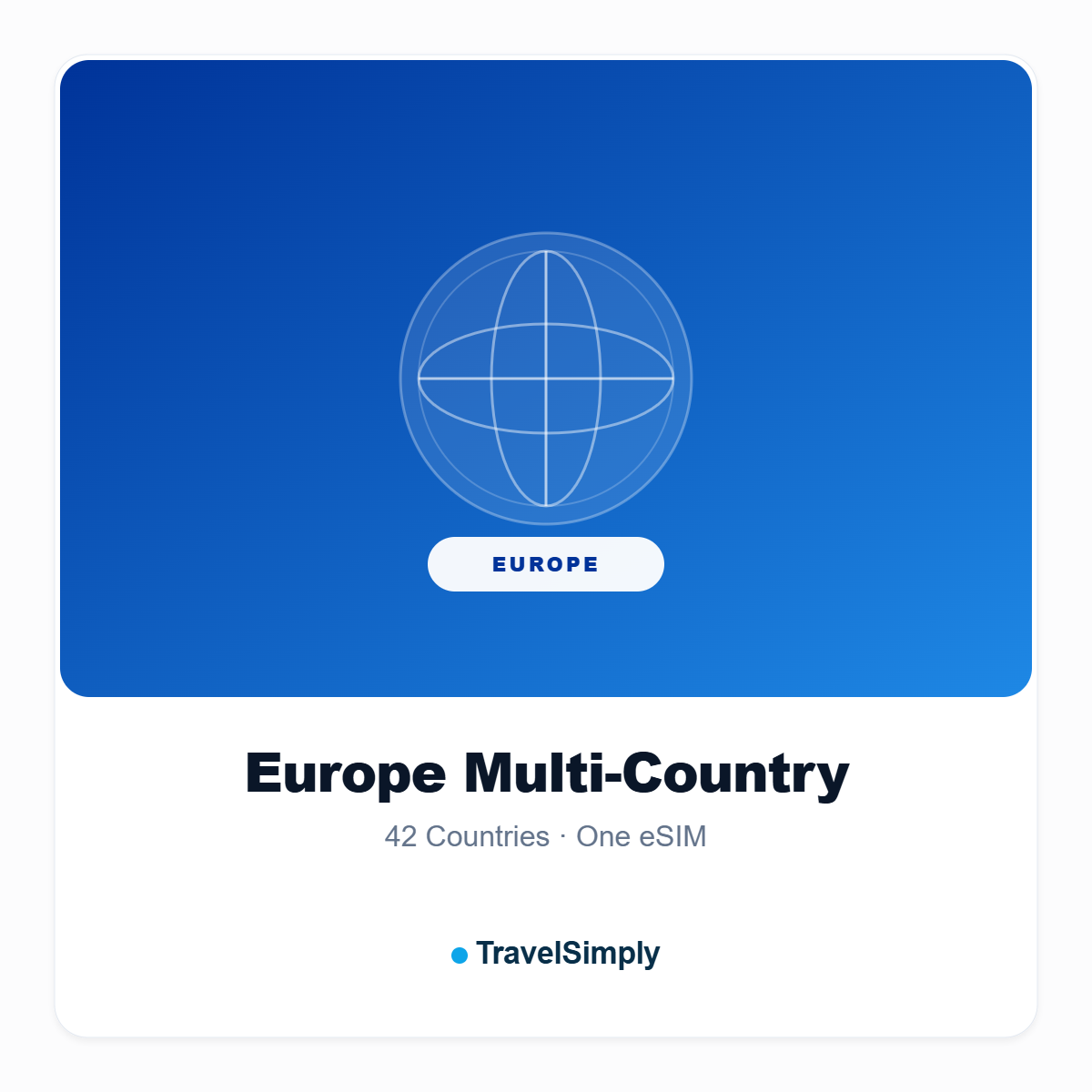 Europe Multi-Country eSIM