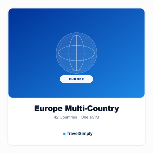 Europe Multi-Country eSIM