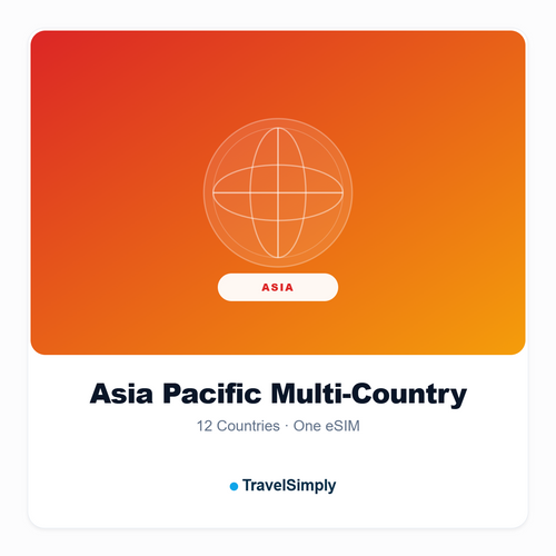 Asia Pacific Multi-Country eSIM